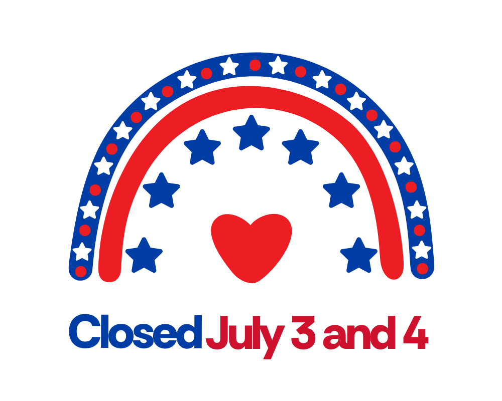 The Library will be Closed Friday 7/3 and Saturday 7/4 for Independence Day